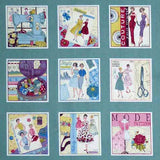 Makower Sew Retro 1101/1 Sew Labels