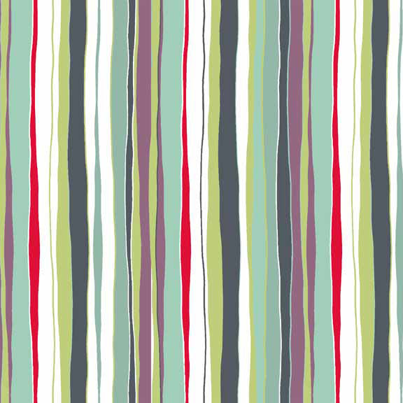 Makower Beth Studley Walkabout 1285/T Stripe