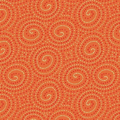 Makower Beth Studley Walkabout 1385/N Spiral Orange