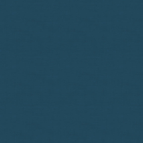 Makower Linen Texture 1473/B9 Dark Blue