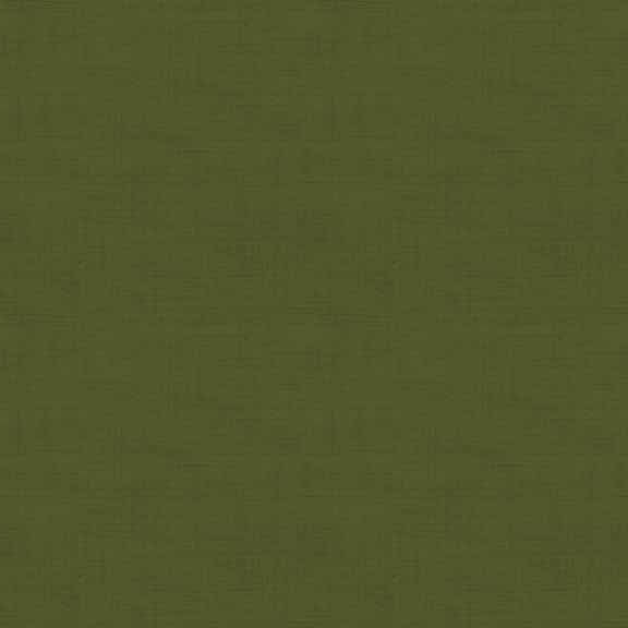 CHRISTMAS Makower Balmoral 1473/G8 Linen Texture Green
