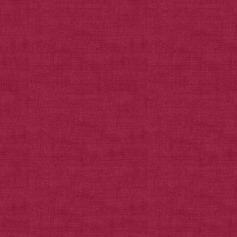 CHRISTMAS Makower Balmoral 1473/R8 Linen Texture Red