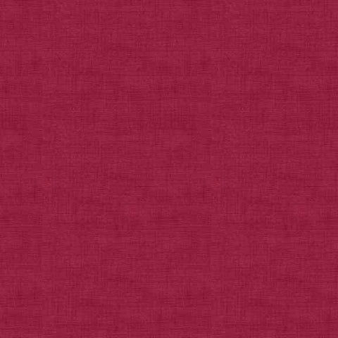 CHRISTMAS Makower Balmoral 1473/R8 Linen Texture Red