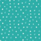 CHRISTMAS Makower Festive Christmas 1495/T Sketch Turquoise