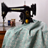 Makower Sophia 1544/T Bird Turquoise
