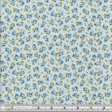 Makower Vintage Journal 1577/B Blue Rose