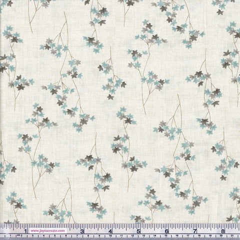 Makower Serenity 1691/S Maple Leaf Grey