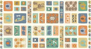 Makower baby Jungle 1736/1 Panel