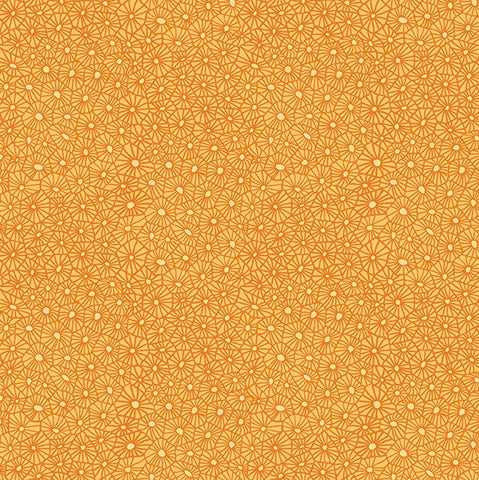 Makower Beth Studley 'Reef' Coral orange 2252/N