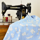 Sew Simple New Kids On The Block SSF47852 Baby Blue Zoo