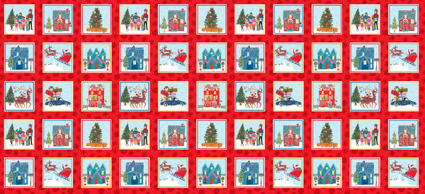 CHRISTMAS Makower Wonderland 14601 Labels