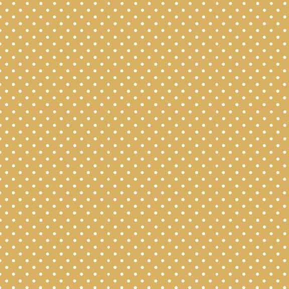 Makower Sophia 830/Y6 Spot On Mustard