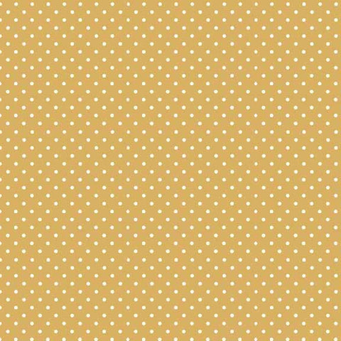 Makower Sophia 830/Y6 Spot On Mustard