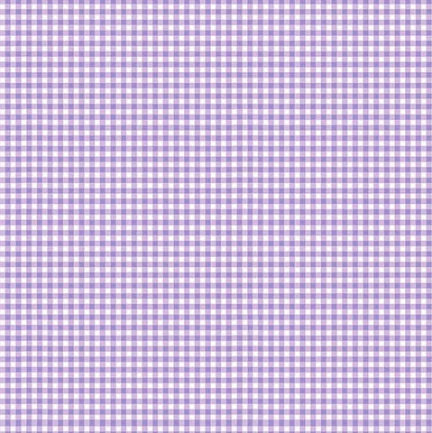 Makower Basics 920/L3 Lilac Gingham