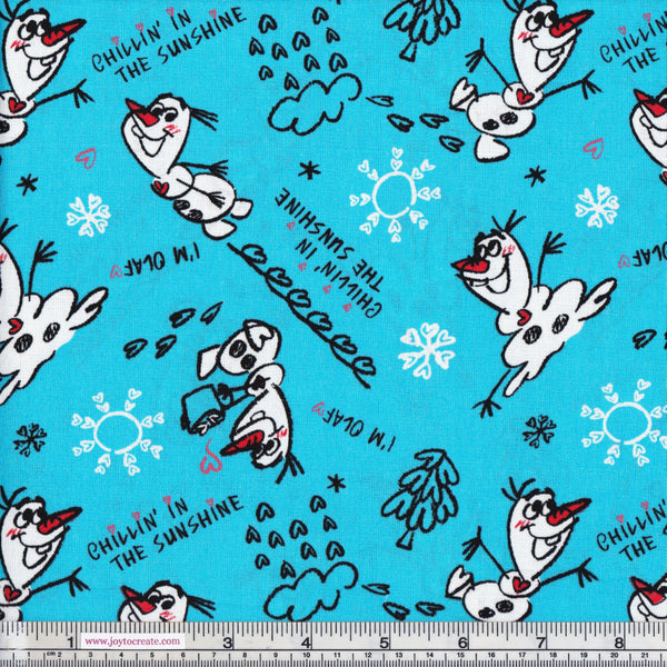 Nutex Disney Frozen 37540-105 Olaf Sketch Blue