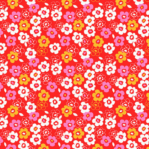 Dashwood Secret Garden SGND1126 Small Floral Red