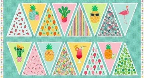 Makower Fruity Friends Bunting 1949