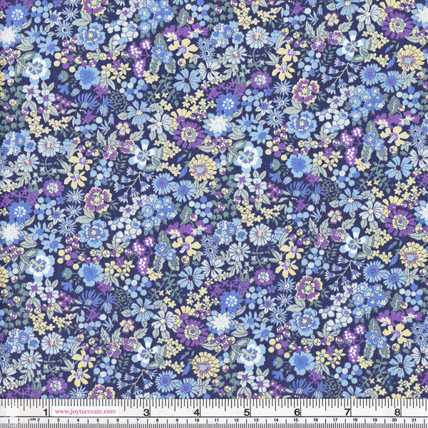 Sevenberry 611/8D24 Floral On Blue