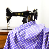 Makower Basics 1572/L6 Spot On Lilac