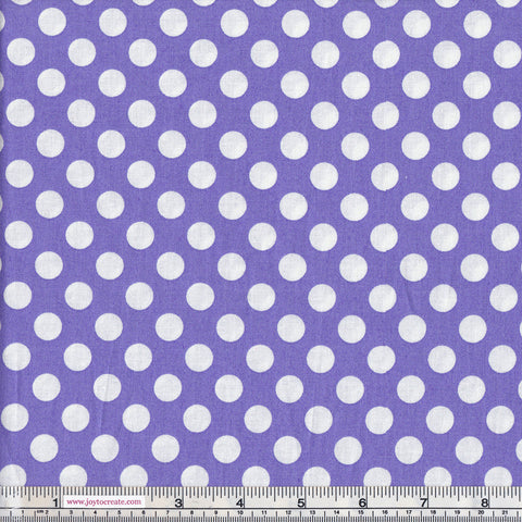 Makower Basics 1572/L6 Spot On Lilac