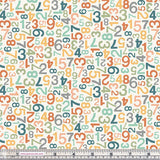 Makower Jungle Friends 2202/P Numbers Pink Multicoloured