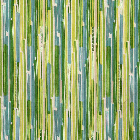 CHRISTMAS Makower Modern 1141/G Stripe Green