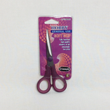 Soft Grip Small Scissors 14cm/5.5" blue/orange/purple B4714