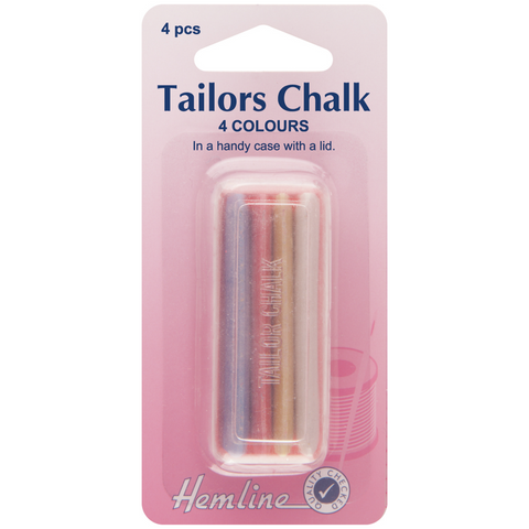 Hemline Tailors Chalk four colours in case H245