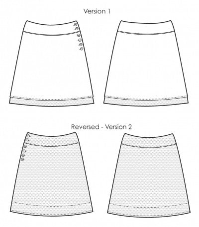 Sew Me Something Viola Skirt Pattern
