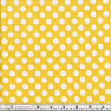 Makower Basics 1572/Y Spot On Yellow